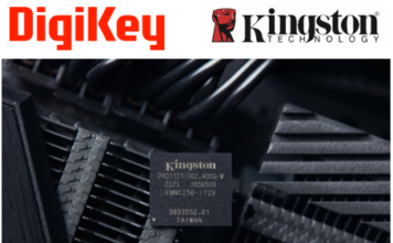 DigiKey has partnered with Kingston Technology to offer its memory and storage solutions.